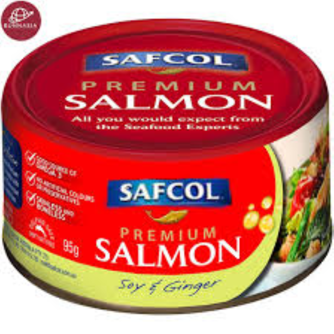 SAFCOL SALMON SOY & GINGER 95G